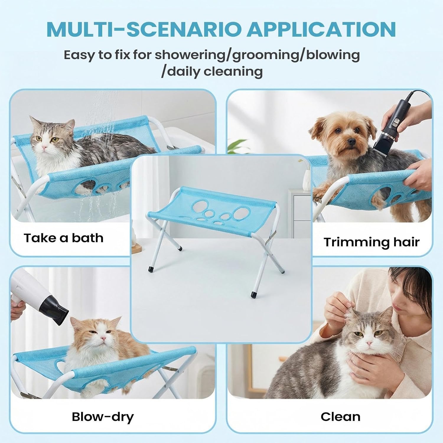 🐾 Pet Bath Support Hammock