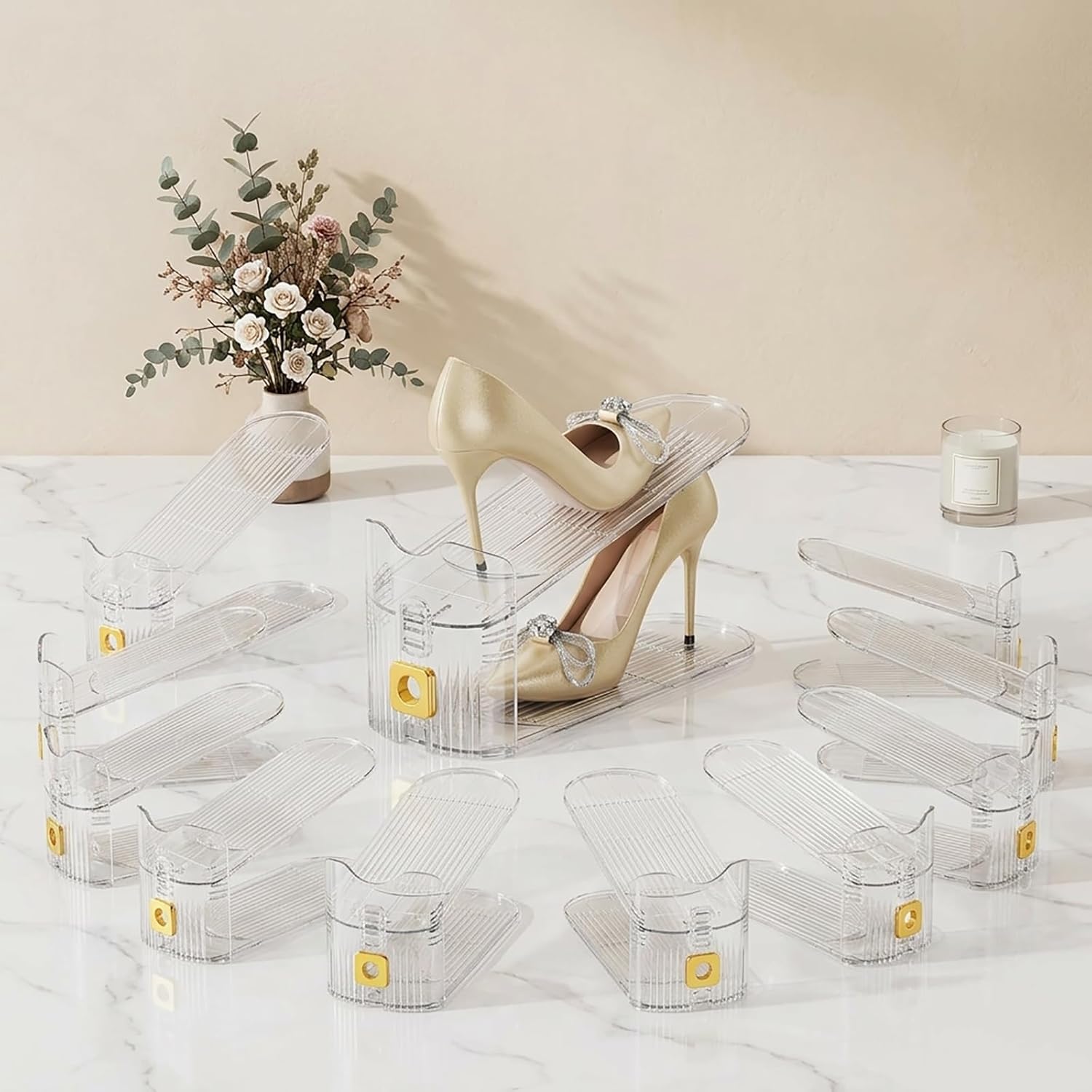 Double Your Shoe Storage Space Without Buying a Bigger Closet