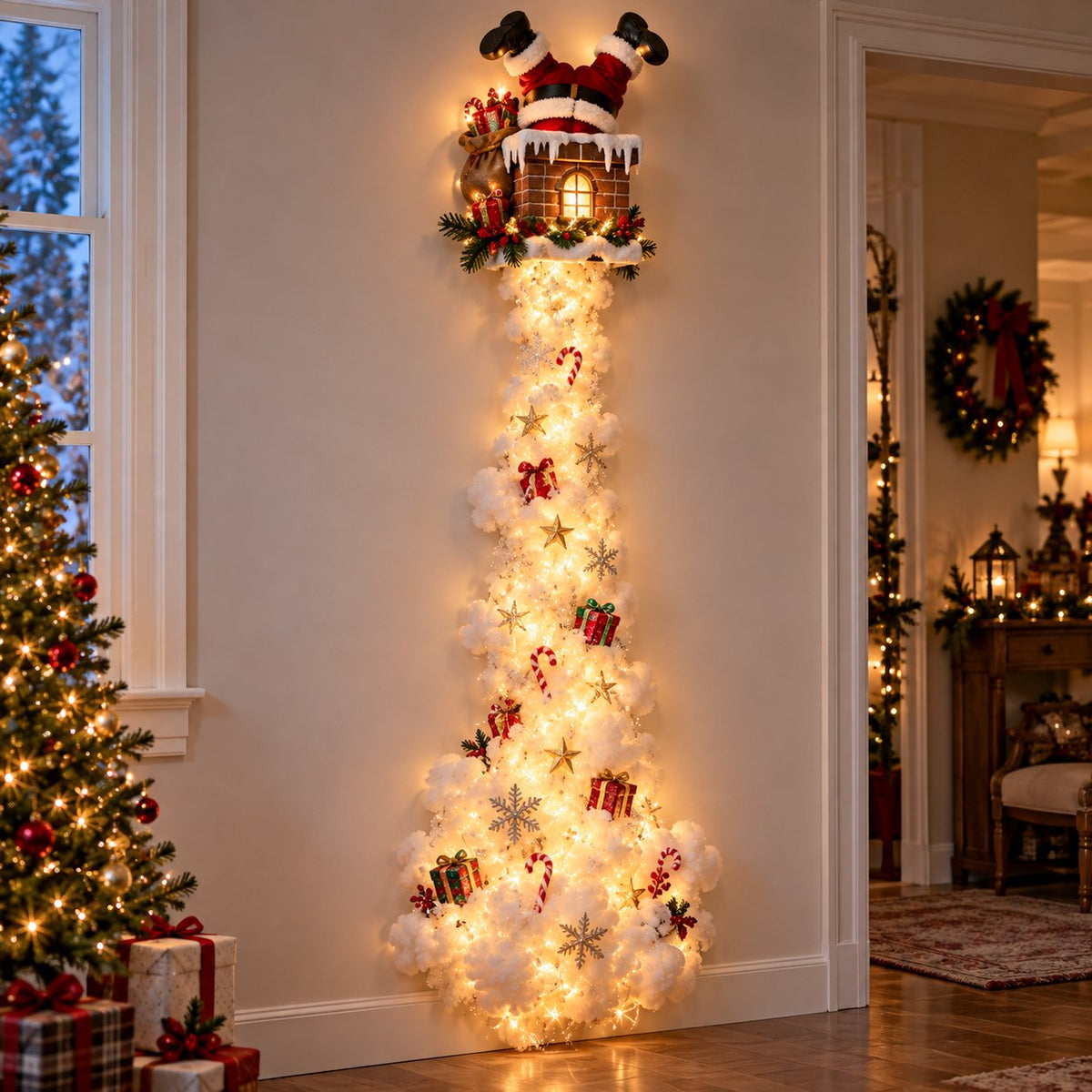 🚚 Free Shipping|✨Christmas Magic Trail Wall Light - A Little Christmas Magic, Right on Your Wall✨