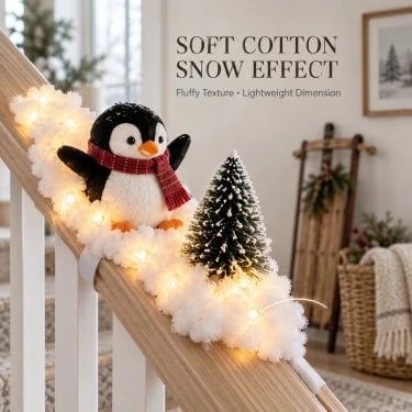 🐧🎄 Holiday Special | Lighted Penguin Snowy Stair Décor – Save 38%