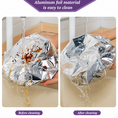 Reusable Insulated Aluminum Foil Food Covers