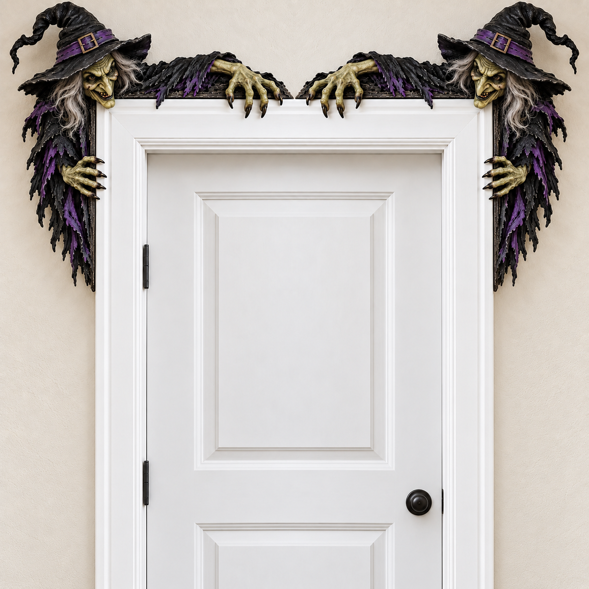 💀✨ShadowGrave™ Halloween Door Corner Topper