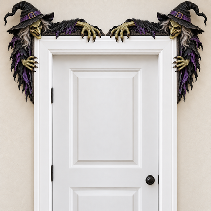 💀✨ShadowGrave™ Halloween Door Corner Topper