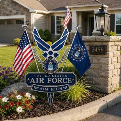 🏆Last Day Promo: 47% OFF 🎖️-US Marine Corps Semper Fidelis Tribute Garden Stake - ✈️Buy 2 Free Shipping Today!