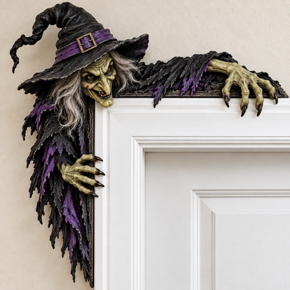 💀✨ShadowGrave™ Halloween Door Corner Topper