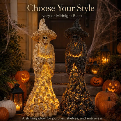 🔥HOT SALE 49% OFF—Skeleton Witch Ornament ✨ | Buy 2 Free Shipping 🎁