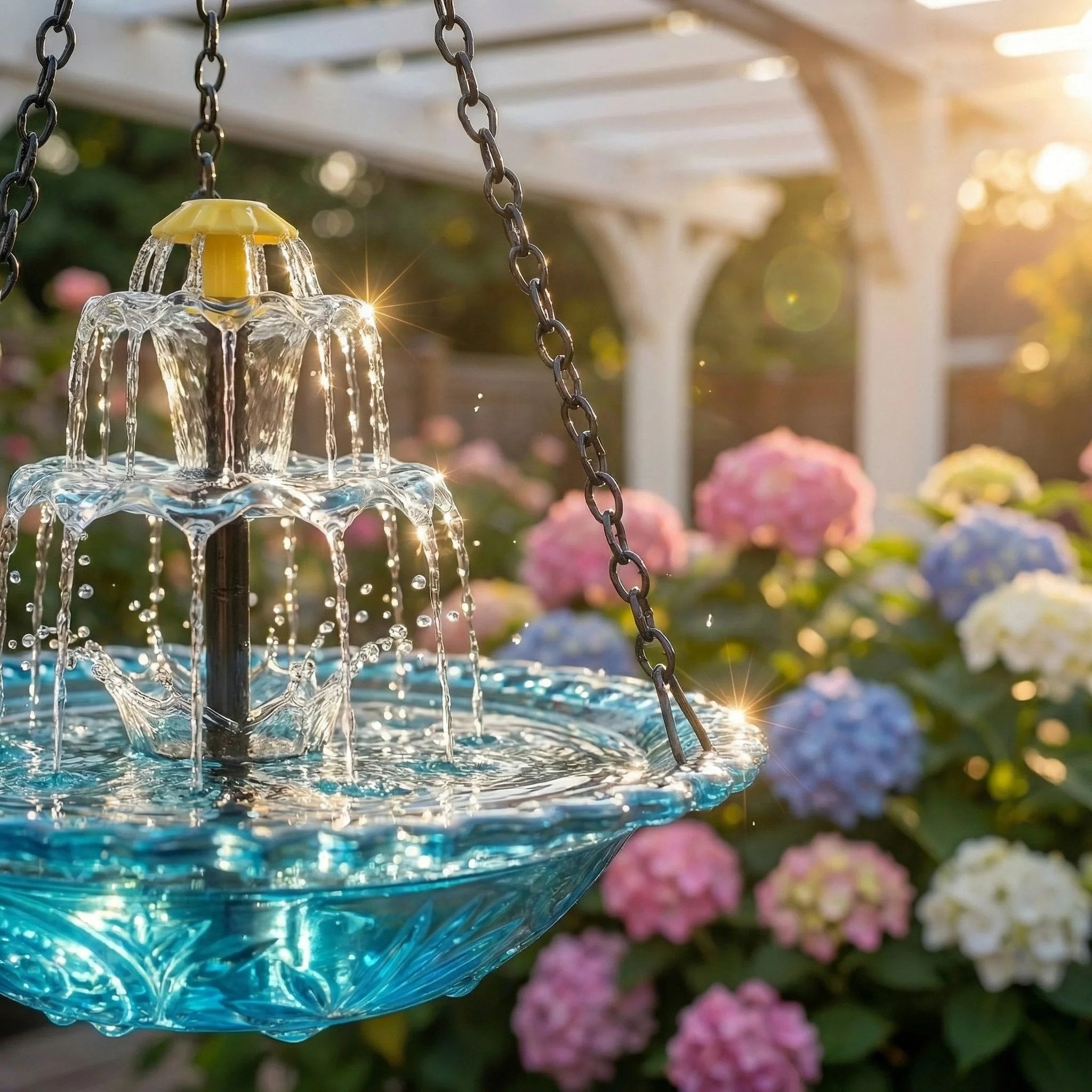 🔥 Last Day 49% OFF– Solar Cascade Bird Bath Fountain | Buy 2 Free Shipping 🎁