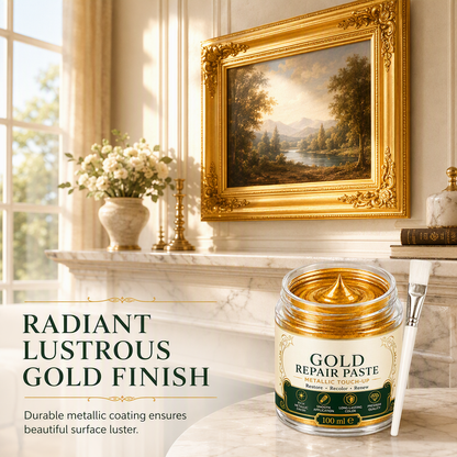 ✨ Gold Metallic Repair Paste – Bring Faded Home Decor Back to Life! 🖌️
