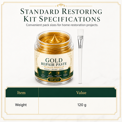 ✨ Gold Metallic Repair Paste – Bring Faded Home Decor Back to Life! 🖌️