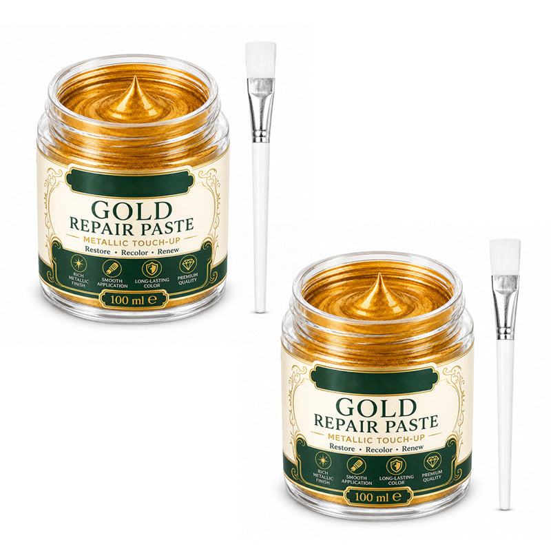 ✨ Gold Metallic Repair Paste – Bring Faded Home Decor Back to Life! 🖌️