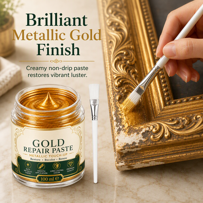 ✨ Gold Metallic Repair Paste – Bring Faded Home Decor Back to Life! 🖌️
