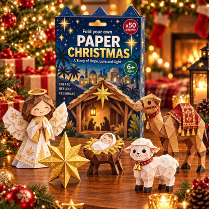 🎄✨ Rilassante e adatto ai principianti - Decorazioni natalizie 3D in carta fai-da-te 🎁 (💕 Guida passo-passo inclusa)