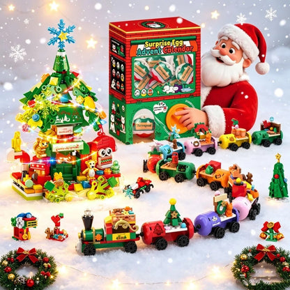 🎄🎅 2026 Christmas Capsule Building Blocks, Surprise Mini Building Set 🎁