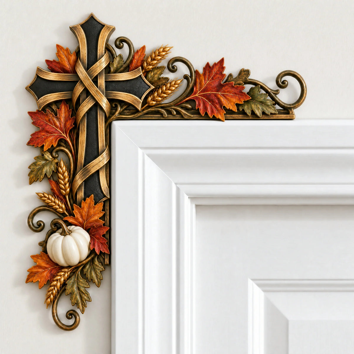 🍁Autumn Door Corner Topper – Harvest & Faith Home Decor