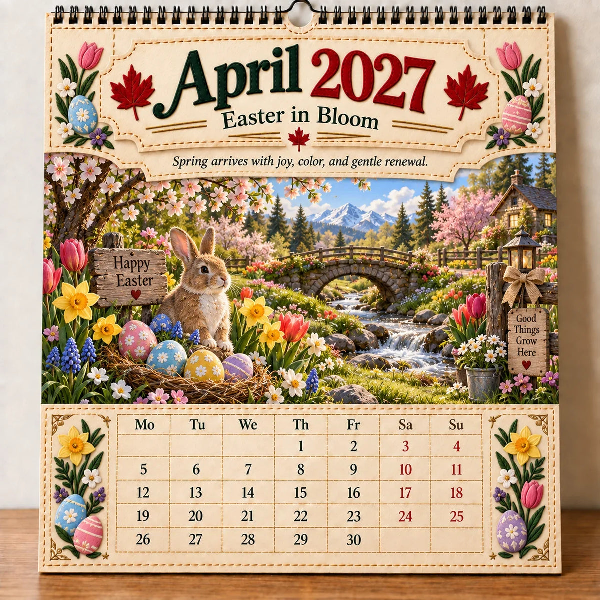 🔥HOT SALE🔥🇨🇦🍁 2027 Canada 160th Anniversary Wall Calendar 🍁🇨🇦
