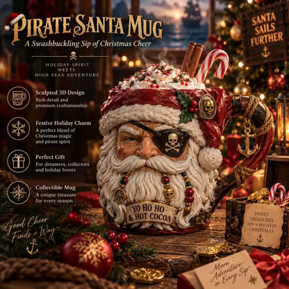 💀🎅 3D Dark Christmas Santa Mug Collection