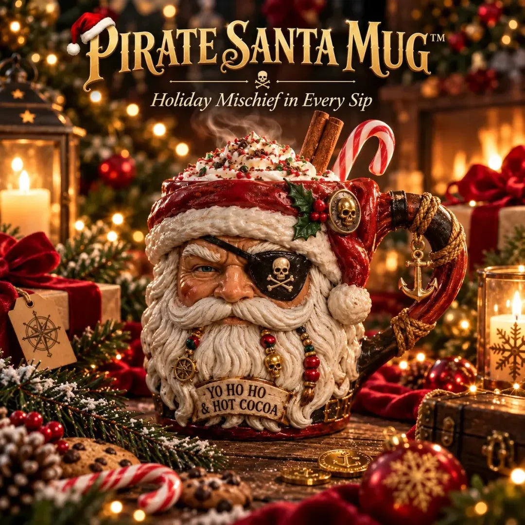 💀🎅 3D Dark Christmas Santa Mug Collection