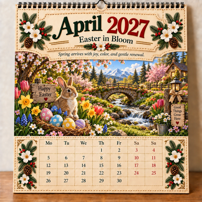 🔥LAST DAY 50% OFF -- 🇨🇦🍁 2027 Canada 160th Anniversary Wall Calendar 🍁🇨🇦