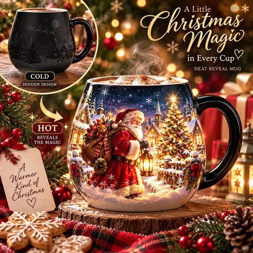 🎄 Christmas Magic™ Color-Changing Mug – Watch Holiday Magic Come to Life! ✨