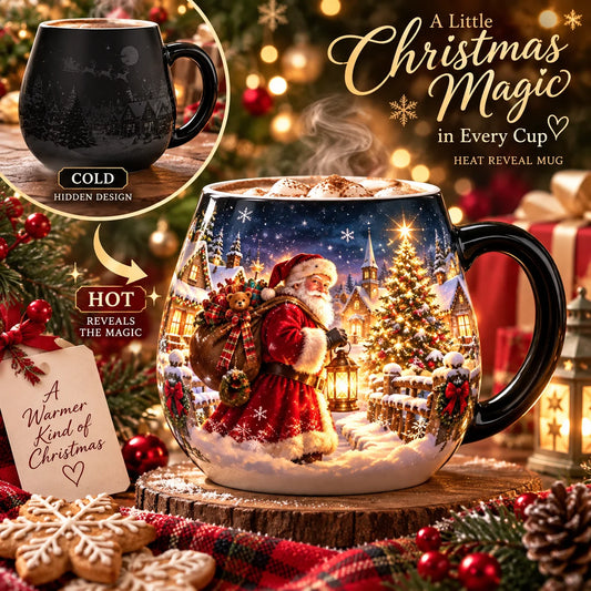 🎄 Christmas Magic™ Color-Changing Mug – Watch Holiday Magic Come to Life! ✨