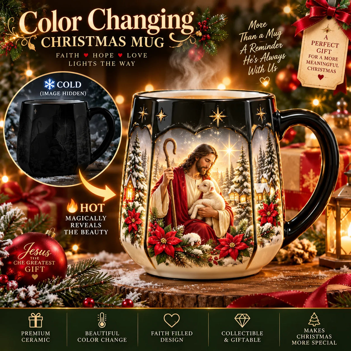 🎄 Christmas Magic™ Color-Changing Mug – Watch Holiday Magic Come to Life! ✨