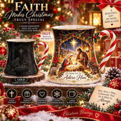 🎄 Christmas Magic™ Color-Changing Mug – Watch Holiday Magic Come to Life! ✨