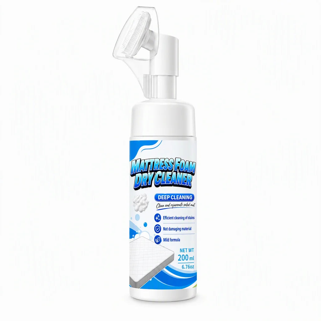 🫧✨ No-Rinse Foam Cleaner – Refresh Mattresses, Sofas, Upholstery & Car Seats!