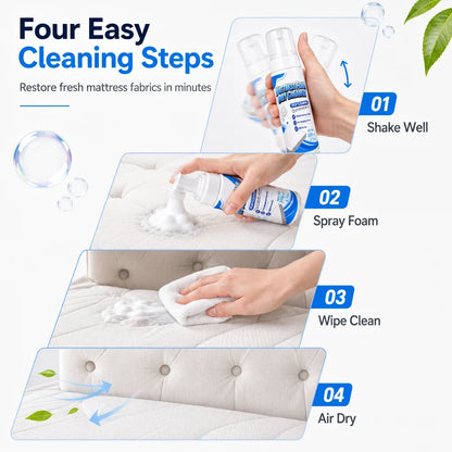 🫧✨ No-Rinse Foam Cleaner – Refresh Mattresses, Sofas, Upholstery & Car Seats!
