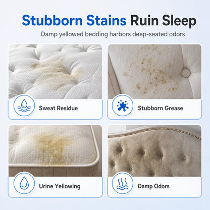 🫧✨ No-Rinse Foam Cleaner – Refresh Mattresses, Sofas, Upholstery & Car Seats!