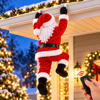 🎅😂 Remote-Controlled Climbing Santa™ – Watch Santa Climb Your Roof! | Fun Animated Christmas Decoration 🎄