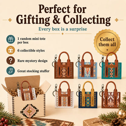 🤠Southwestern Mini Tote Blind Box – Unbox a Little Western Surprise