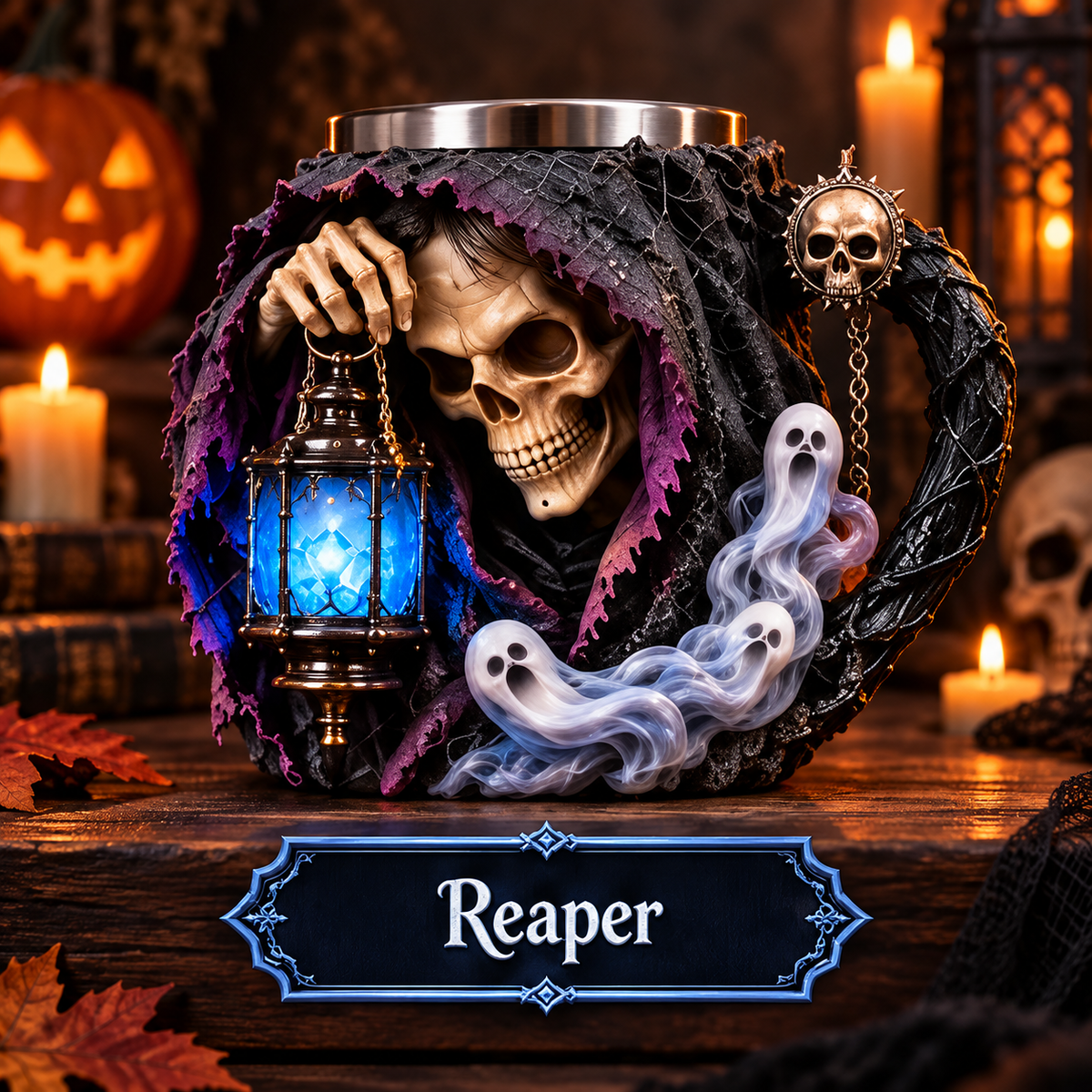 🎃 Halloween Collector’s Special | The Spirits Come Alive™ Sculpted Mug Collection – Save 53%
