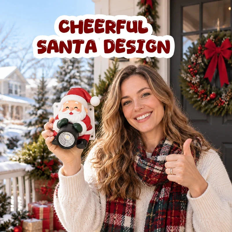 🎅✨ Santa Christmas Welcome Projector – Magical Holiday Greeting Light with Remote Control & Adjustable Angle 🎄