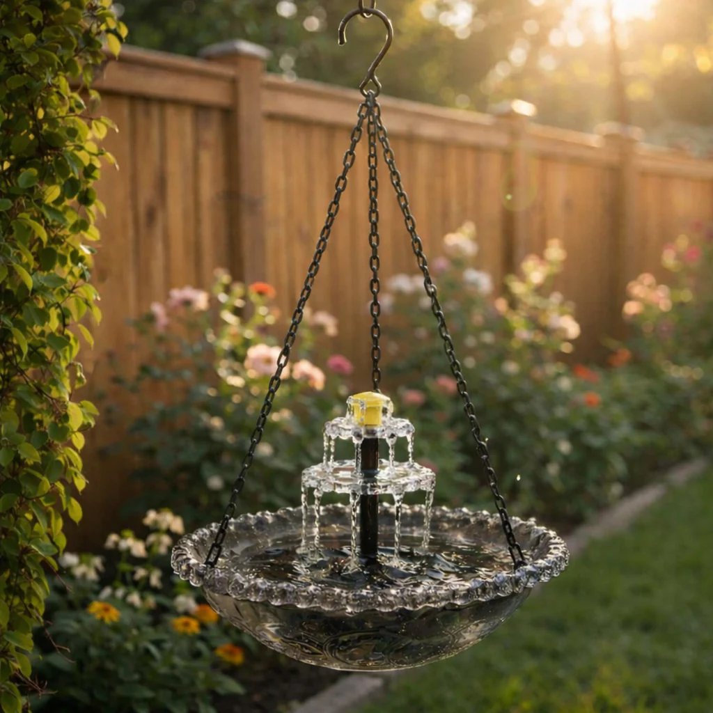 🔥 Last Day 49% OFF– Solar Cascade Bird Bath Fountain | Buy 2 Free Shipping 🎁