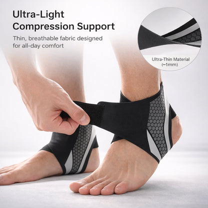 🔥 50% OFF – Adjustable Ankle Support Brace 🦶 | Comfortable Daily Protection