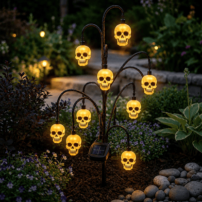 🔥 50% OFF – Halloween Solar Garden Stake Lights 🎃👻