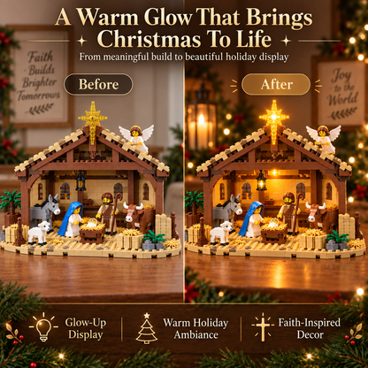 🔥Last Day 50% OFF-🌟The Nativity Story Building Block Set