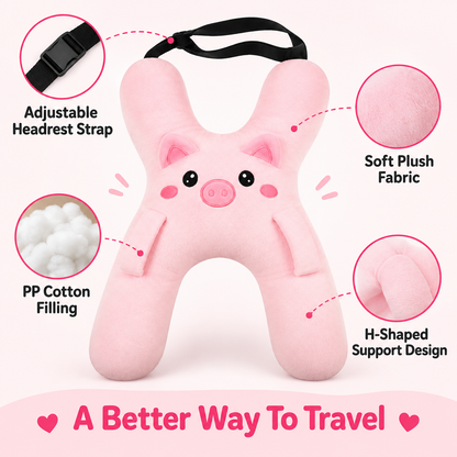 🚗🎁 Holiday Road Trip Special | Kids’ Plush Car Travel Pillow – Save 49%