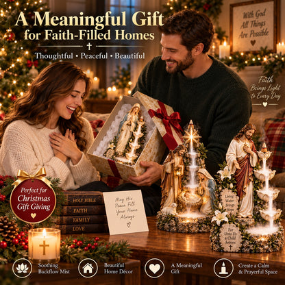 ✨ Last Day 49% OFF✨ Faith-Inspired Backflow Collection™ – Peaceful Christian Home Decor