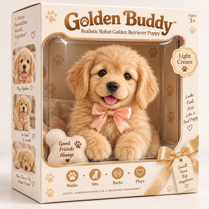 🐾 Golden Buddy™ – Bring Home the Joy of a Golden Retriever 💛