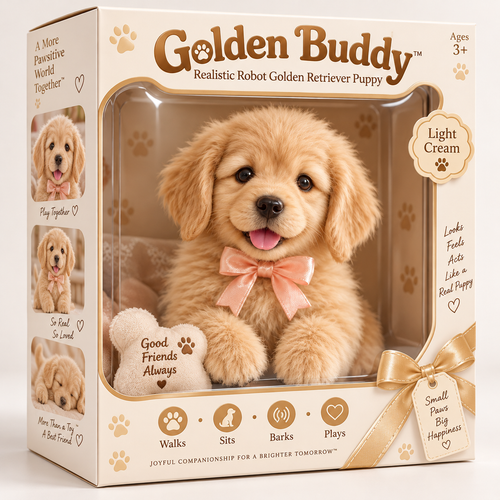 🐾 Golden Buddy™ – Bring Home the Joy of a Golden Retriever 💛