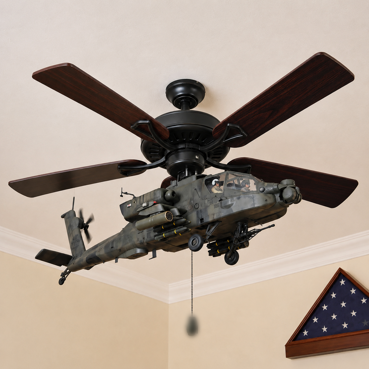 🔥 LAST DAY 61% OFF 🚁 Helicopter Ceiling Fan – Turn Your Ceiling Into A Flying Display