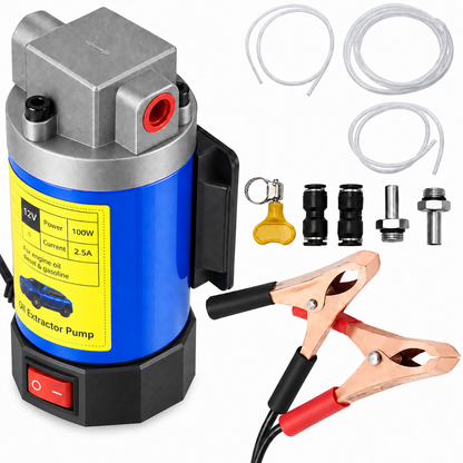 💪Fall Sale 50% OFF🔥 | 12V Portable Oil Extractor Pump – Easier DIY Oil Changes
