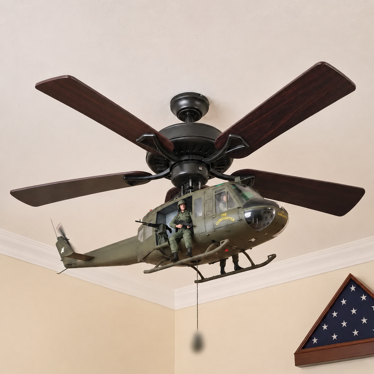 🔥 LAST DAY 61% OFF 🚁 Helicopter Ceiling Fan – Turn Your Ceiling Into A Flying Display