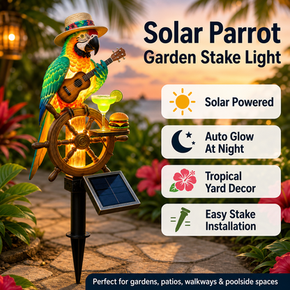 🔥 Last Chance: Tropical Parrot Solar Light – 49% OFF Today!