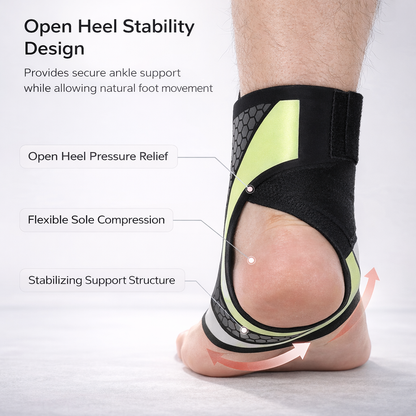 🔥 50% OFF – Adjustable Ankle Support Brace 🦶 | Comfortable Daily Protection
