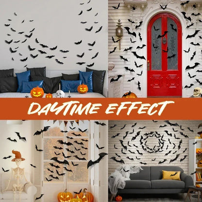 🦇🎃3D LED Bat Wall Decorations