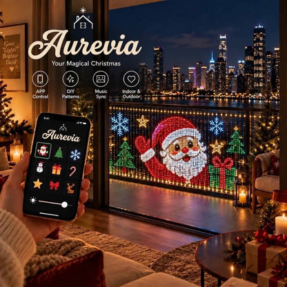 🎄 50% OFF | Smart LED Curtain Lights – Make Christmas Come Alive ✨