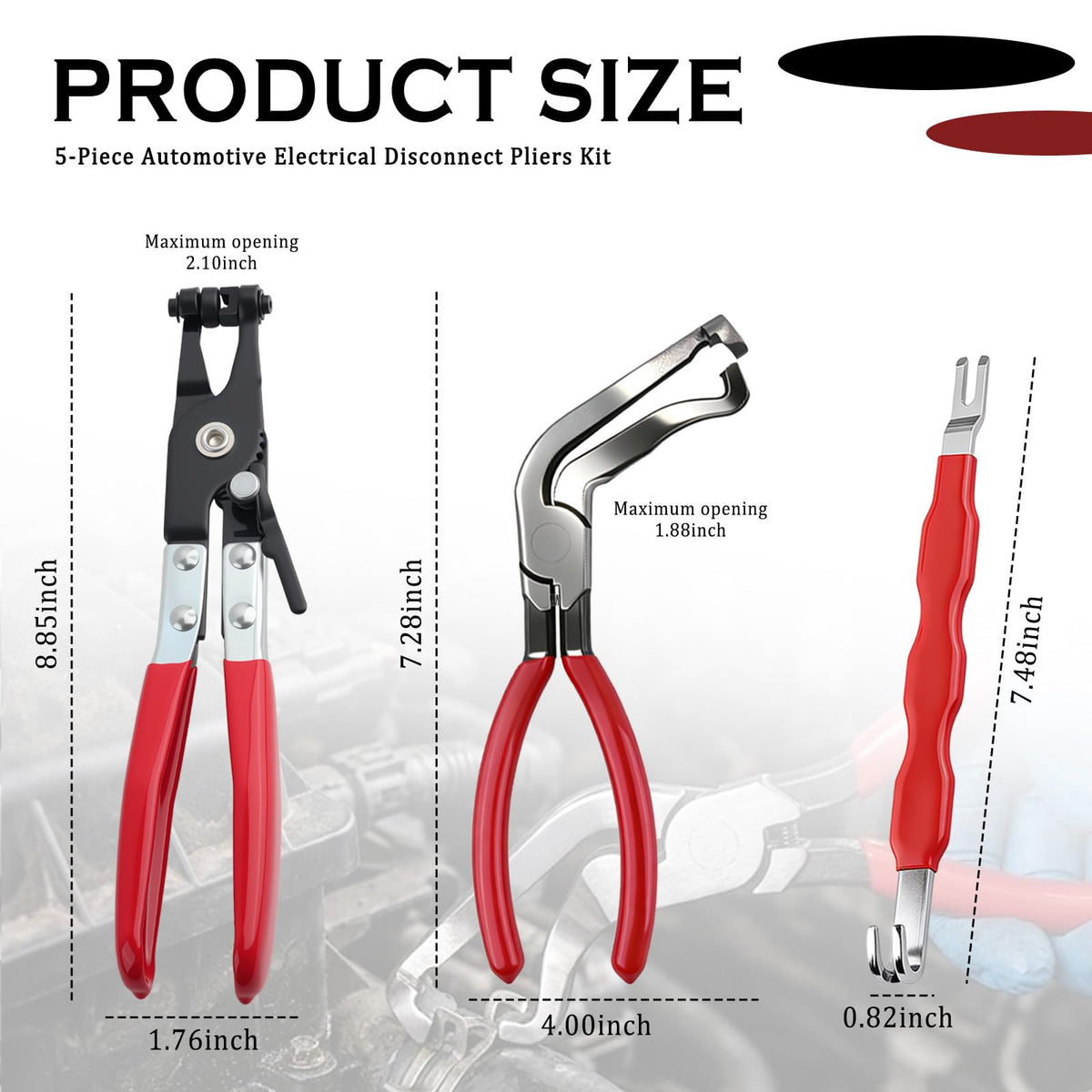 🔧Automotive Hose Clamp Pliers Set