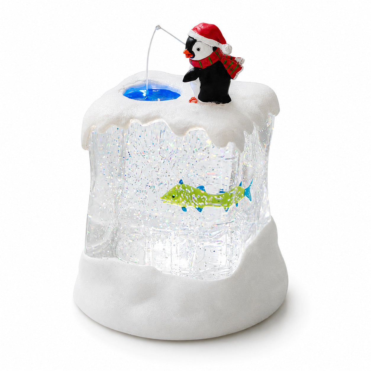 ⛄ 🎄 Early Christmas Sale | Light-Up Snowman Glitter Music Box✨